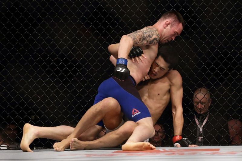 Covington's offense relies heavily on his takedown - but could he outwrestle Woodley?